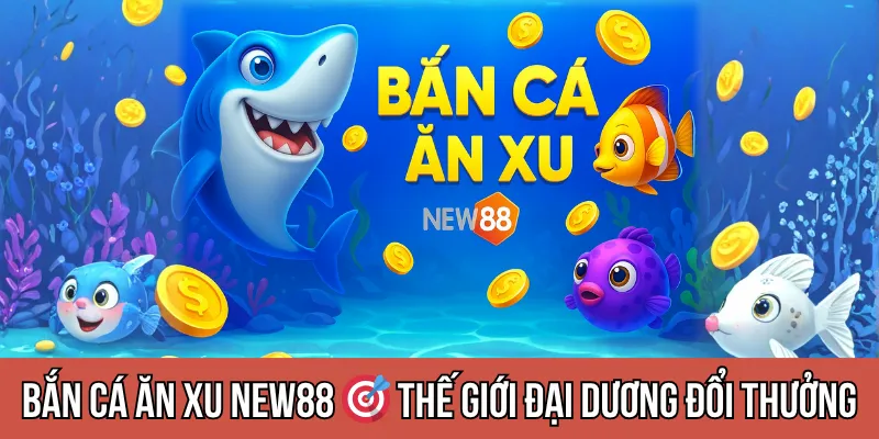 Bắn Cá Ăn Xu NEW88 – Trải Nghiệm Đại Dương Săn Xu Siêu Thực 2025